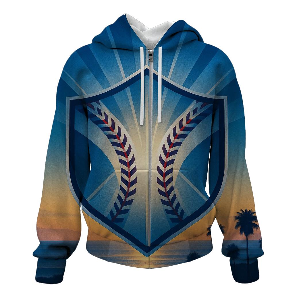 Dodger Crest Horizon heavyweight hoodies