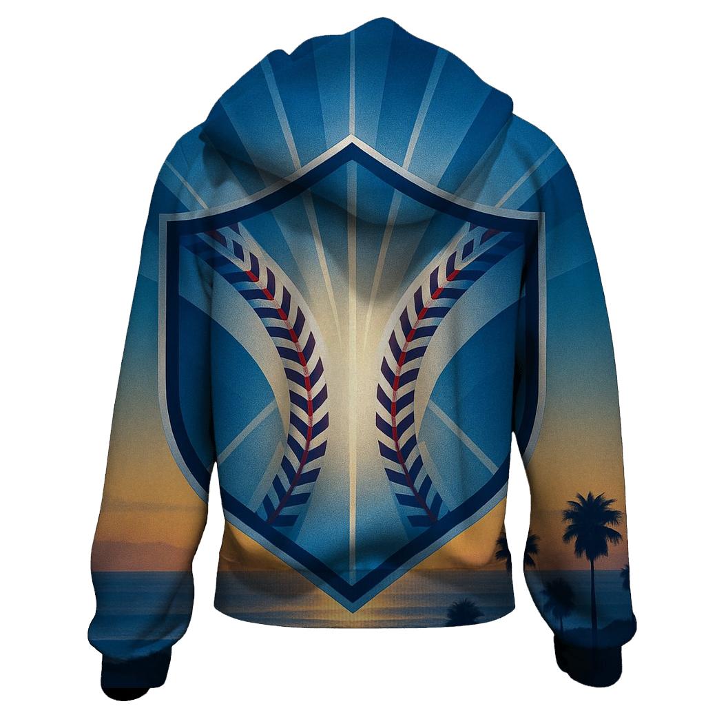 Dodger Crest Horizon heavyweight hoodies