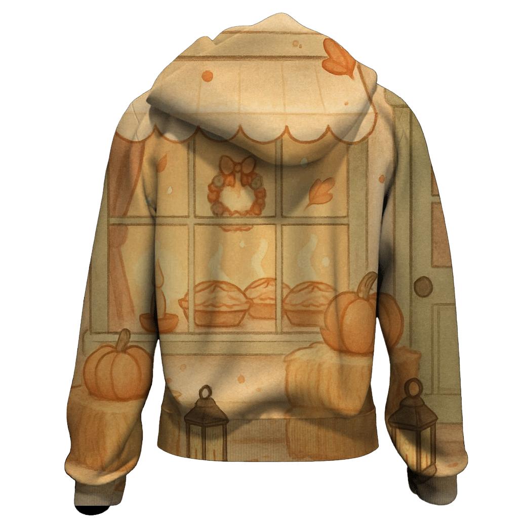 Pie Shop Window Glow hoodie styles