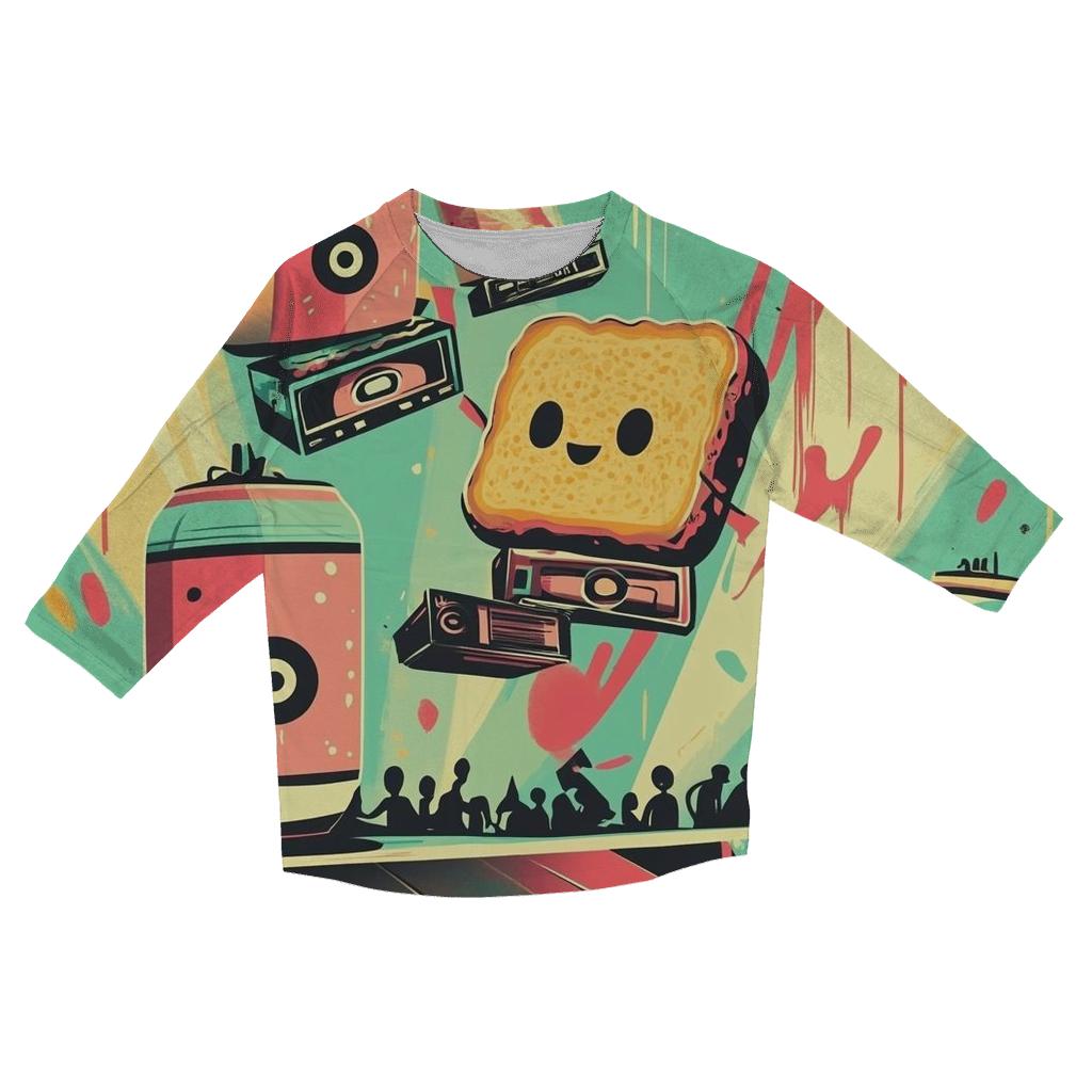 Skatepark Soda Riot stylish quarter sleeve tops