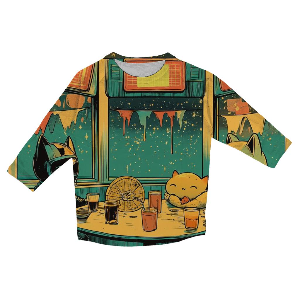 Breakfast Club Of The Cosmos fashion 3/4 sleeve shirts