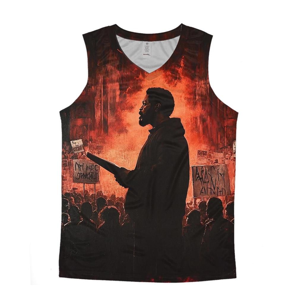 Ice Cube Concrete Sermon trendy fitted tank tops