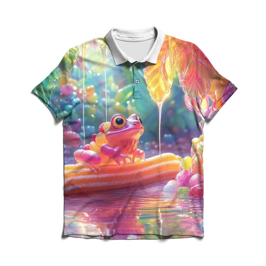 Jelly Bean Rainforest classic pique polos