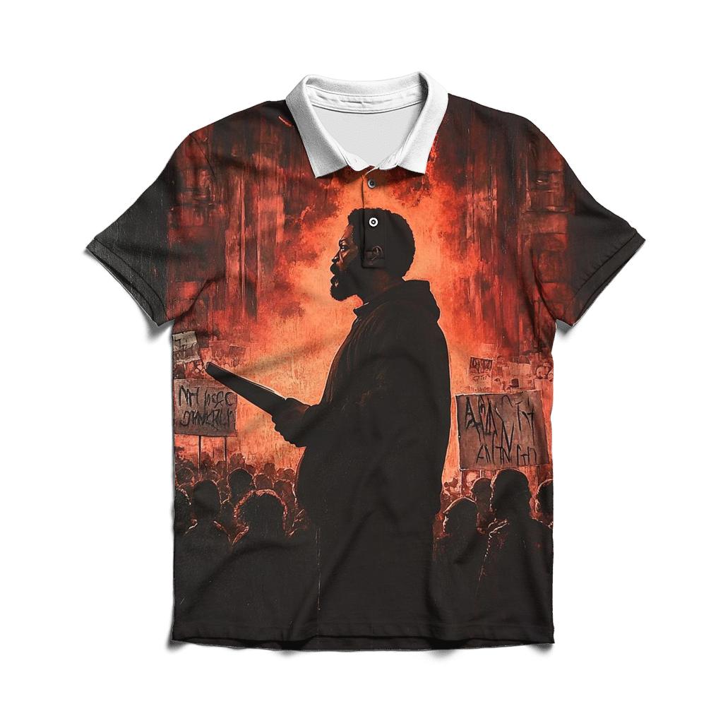 Ice Cube Concrete Sermon premium cotton polo shirts
