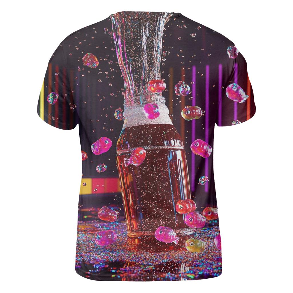 Soda Fountain Cascade designer pattern shirts