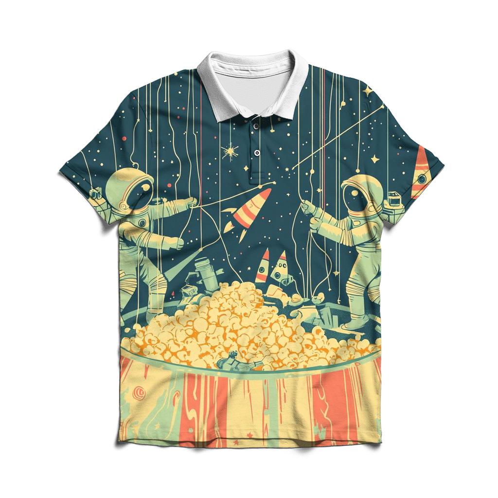 Puppet Planet Patrol custom polo shirts