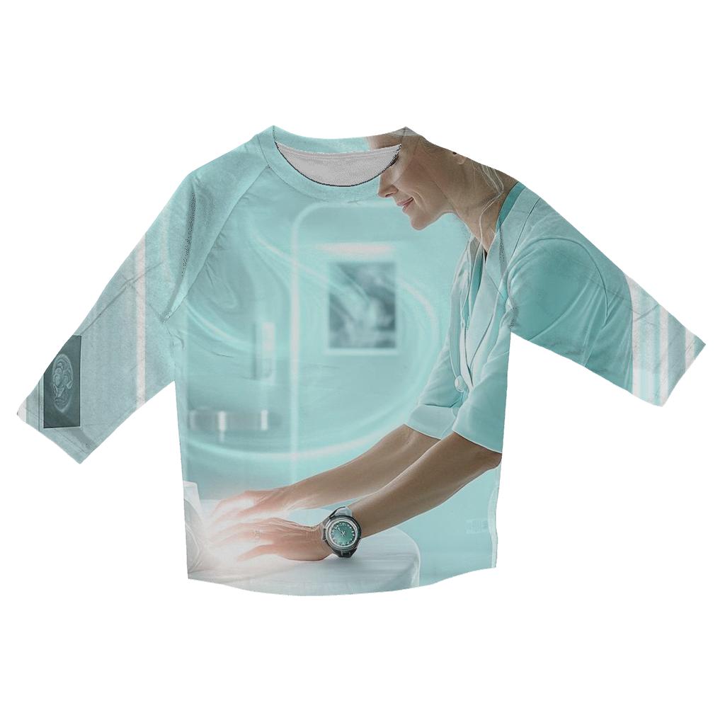 Rachel McAdams: Empathic Anchor Of The Temporal Healer custom 3/4 sleeve shirts