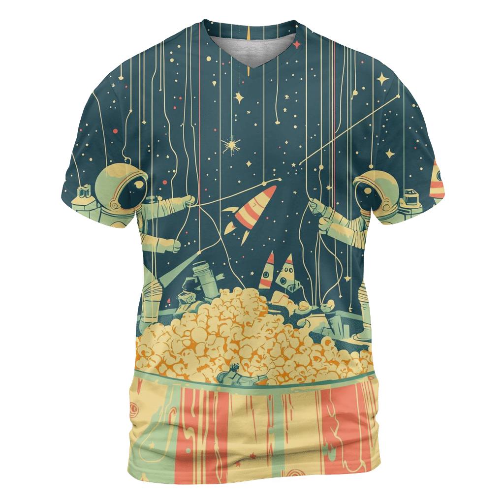 Puppet Planet Patrol trendy printed shirt styles