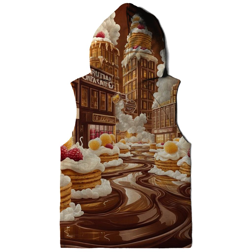 Molten Chocolate Metropolis graphic hoodies