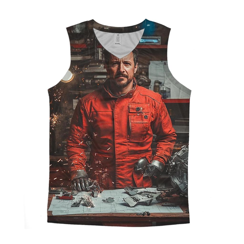 Sam Rockwell: Roguish Ingenium Of The Iron Rival casual summer tank tops