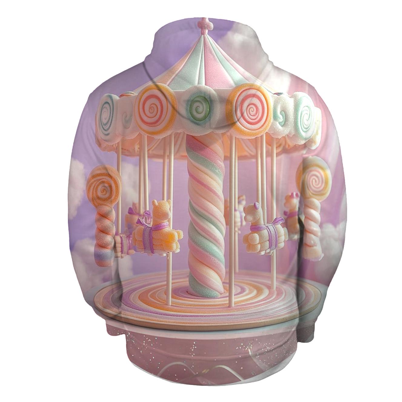Lollipop Carousel Dream premium hoodies