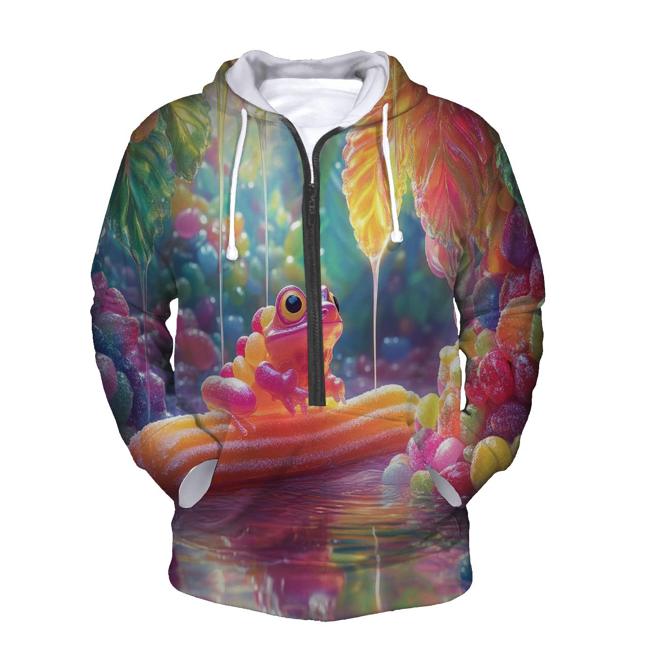Jelly Bean Rainforest printed hoodies