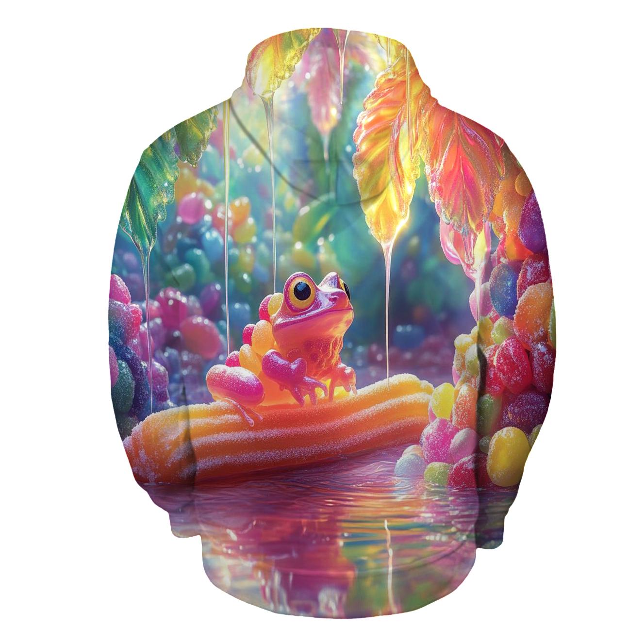 Jelly Bean Rainforest printed hoodies