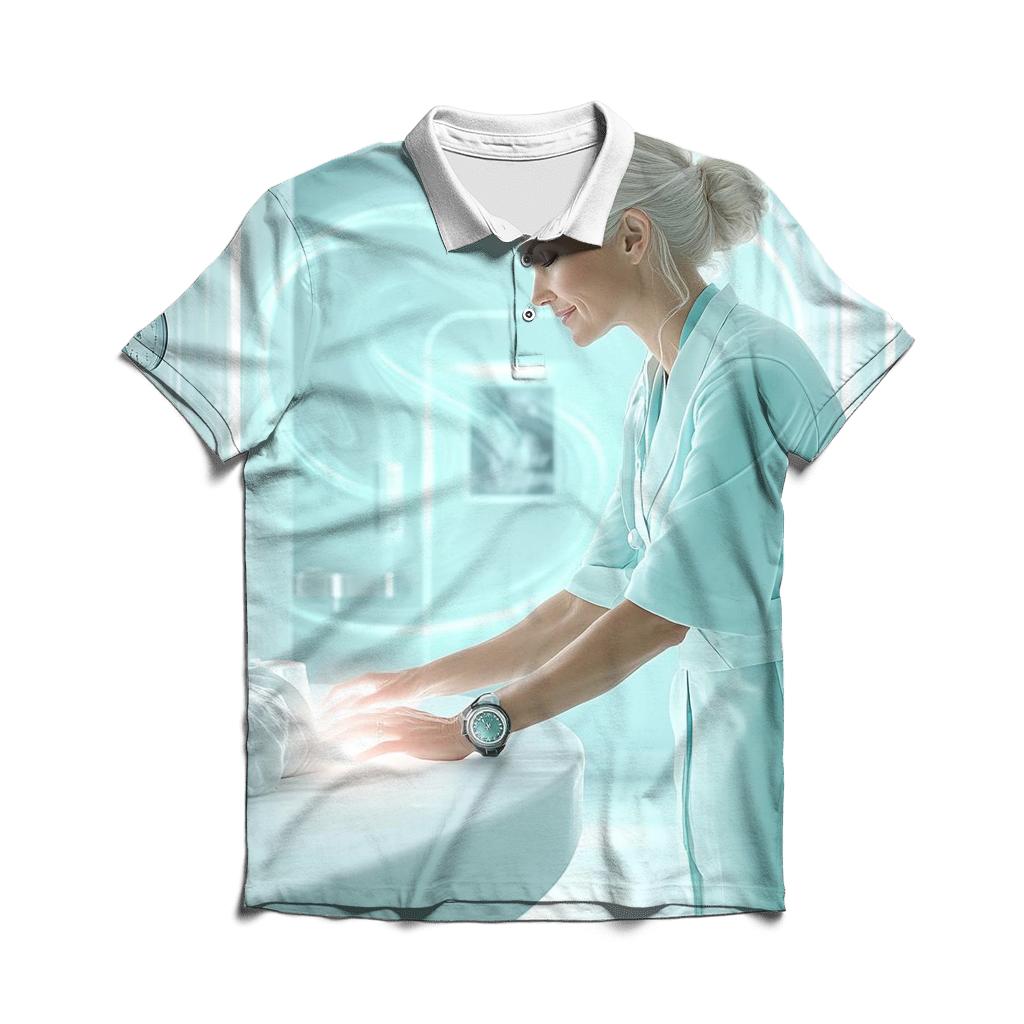 Rachel McAdams: Empathic Anchor Of The Temporal Healer designer slim fit polos