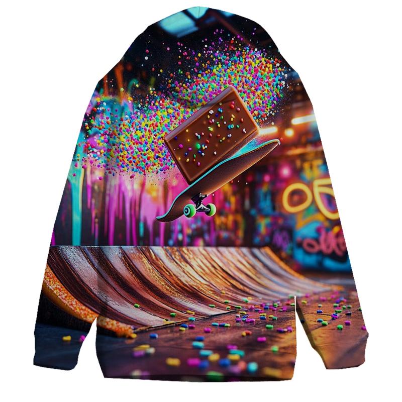 Sprinkle Riot Skatepark pullover hoodies