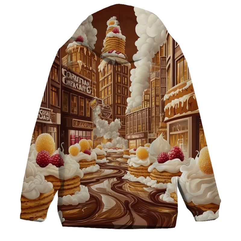 Molten Chocolate Metropolis custom hoodies