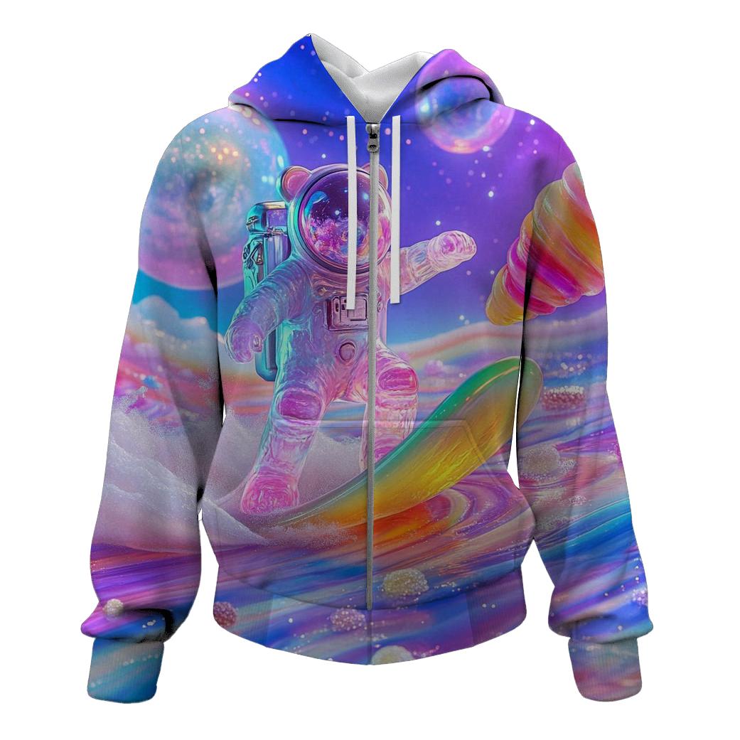 Gummy Galaxy Drift lightweight hoodies