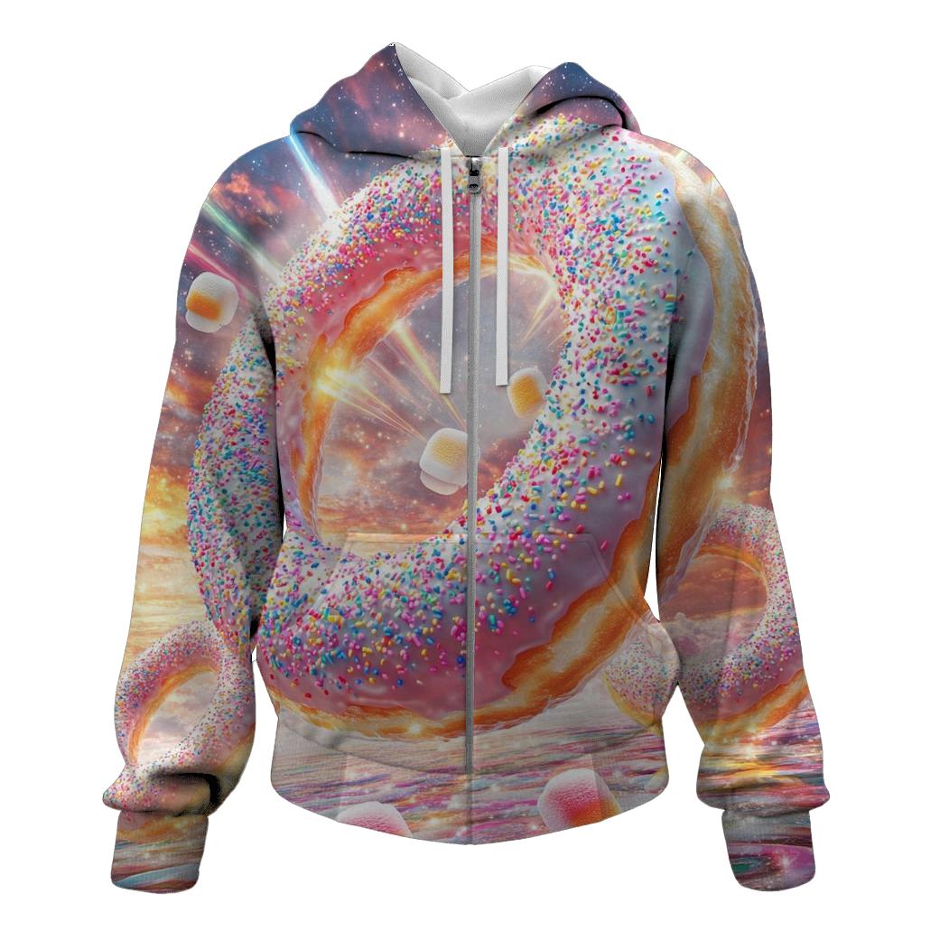 Donut Nebula Mashup pullover hoodies