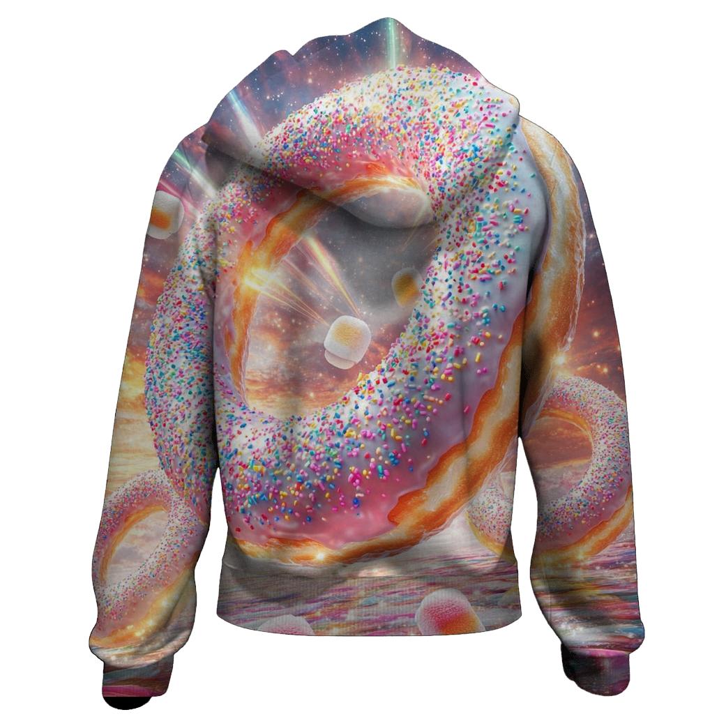Donut Nebula Mashup pullover hoodies