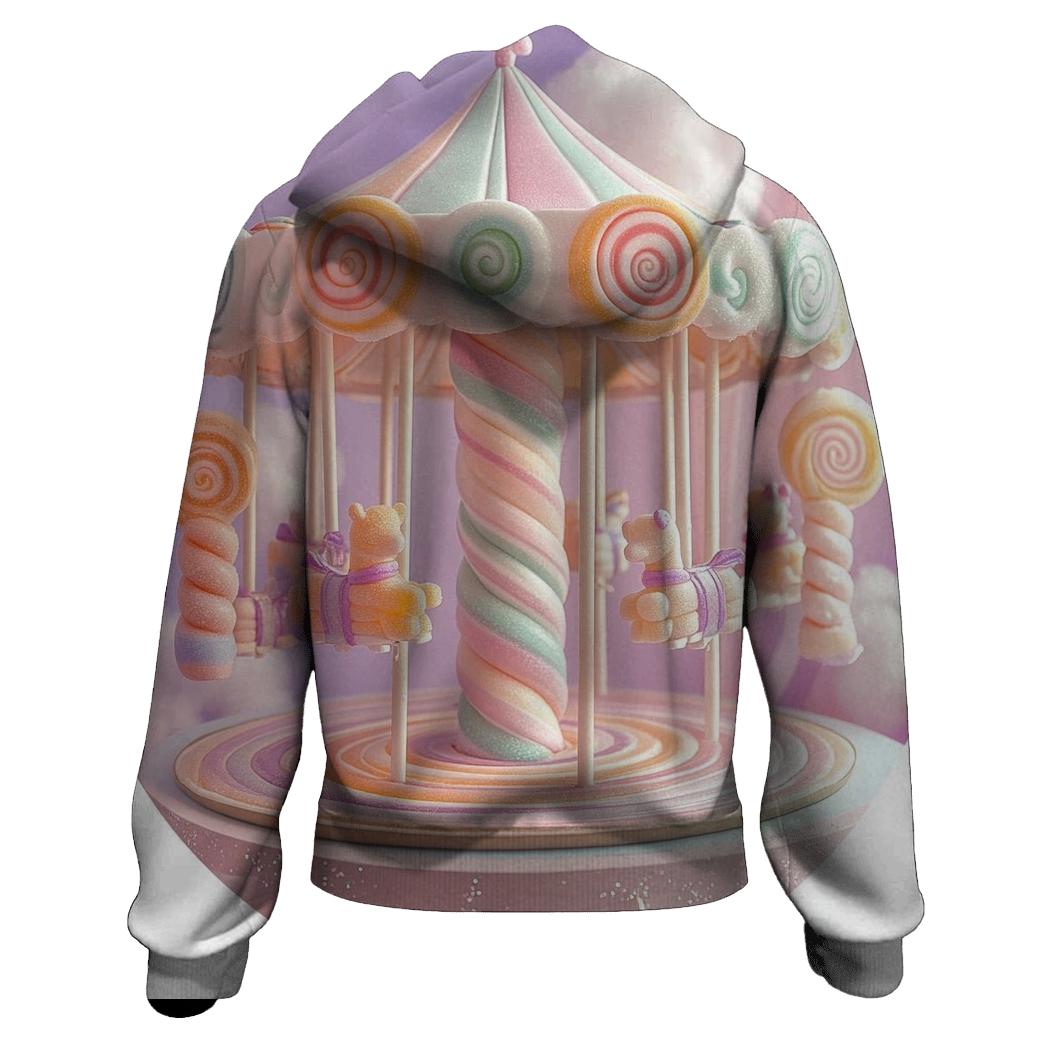 Lollipop Carousel Dream lightweight hoodies