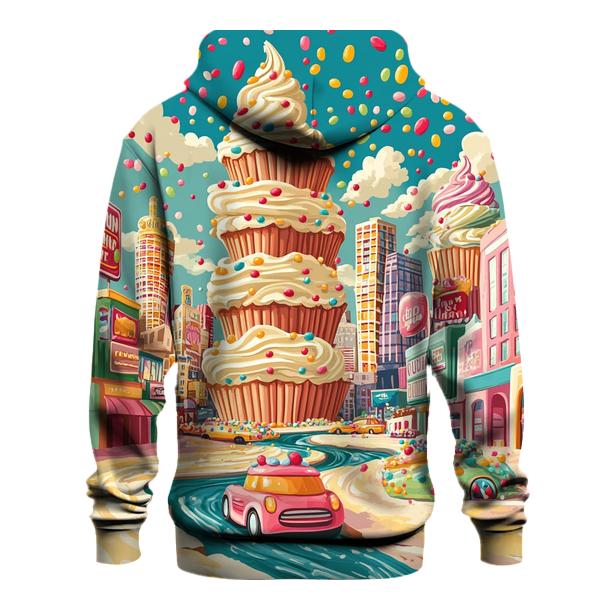 Cupcake Skyline Riot pullover hoodies