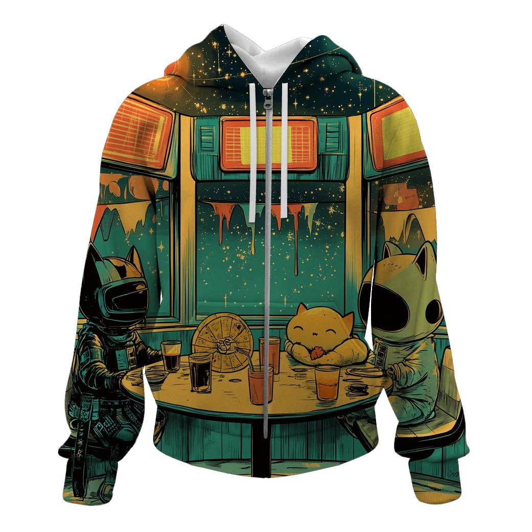 Breakfast Club Of The Cosmos graphic hoodies