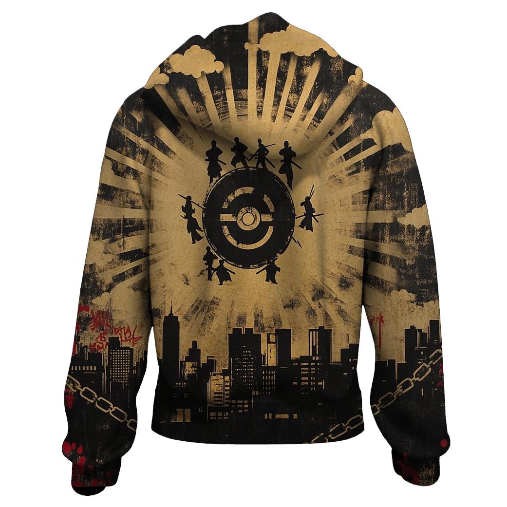 Wu Tang Shaolin Skyline hoodies fashion