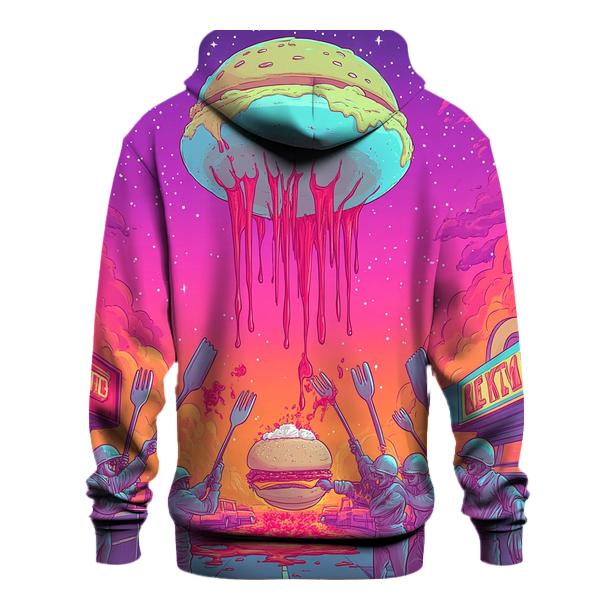 Burger Nebula Beatdown designer hoodies