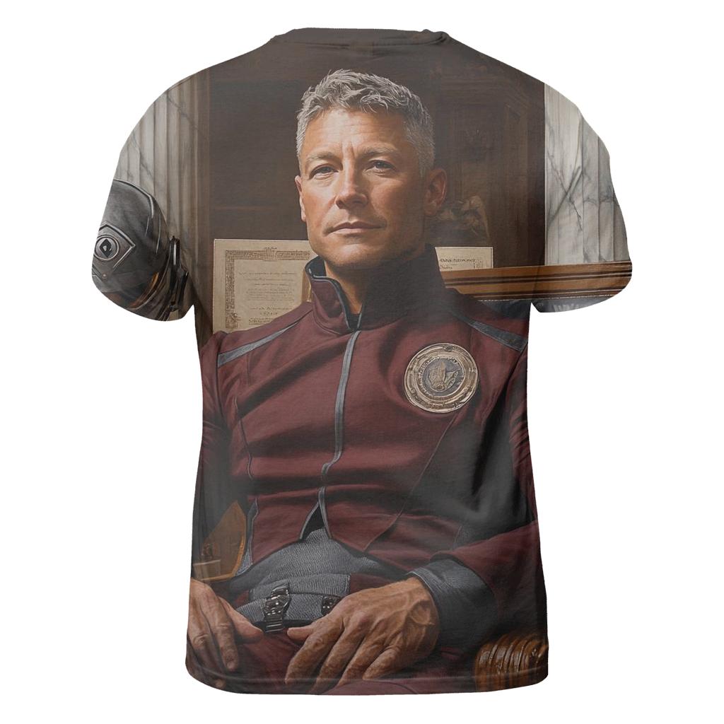 Patrick Stewart: Regal Resolve Of The Cerebral Sovereign personalized full print shirts
