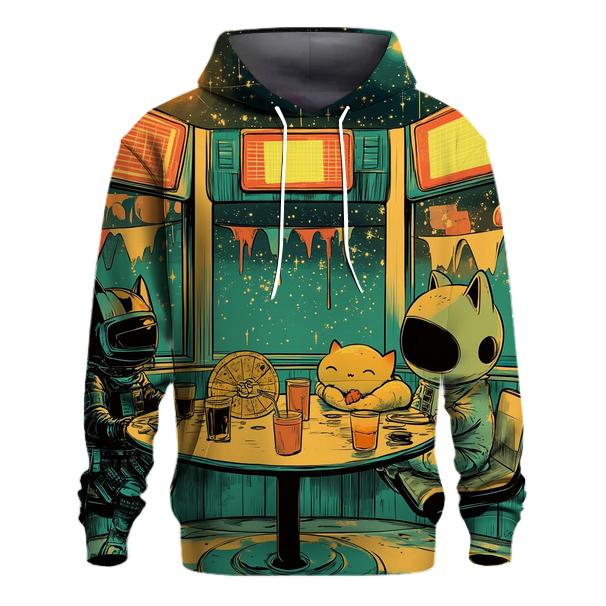 Breakfast Club Of The Cosmos printed hoodies