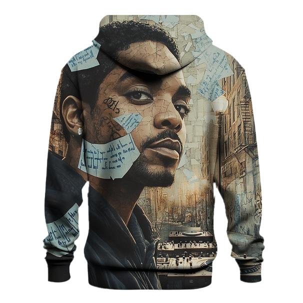 Queensbridge Poetic Cipher heavyweight hoodies