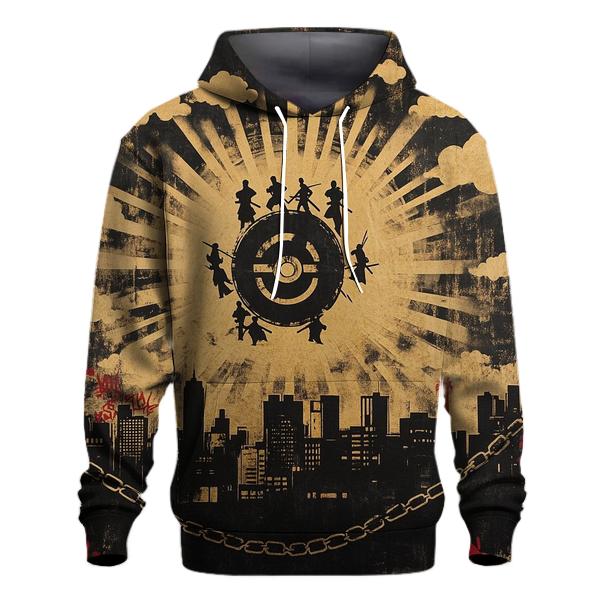 Wu Tang Shaolin Skyline designer hoodies