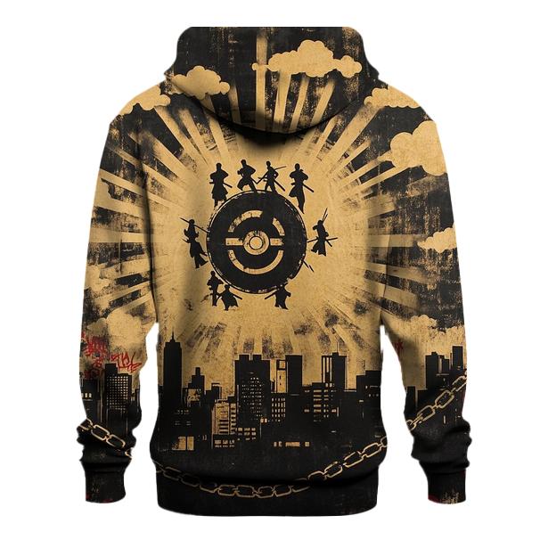 Wu Tang Shaolin Skyline designer hoodies
