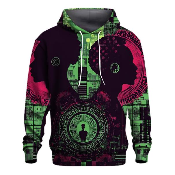 Tribe Quest Chromatic Geometry lightweight hoodies