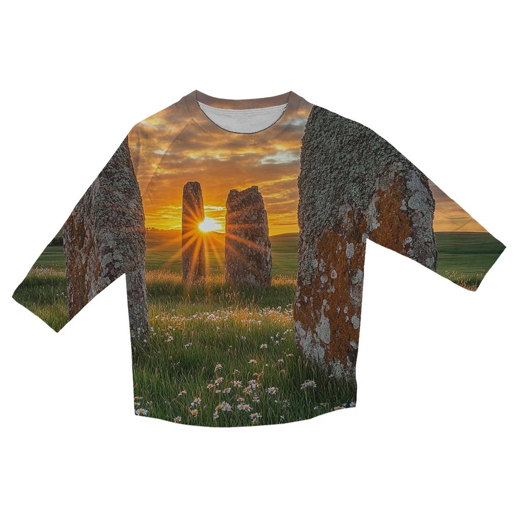 Stonehenge - Salisbury designer 3/4 sleeve blouses