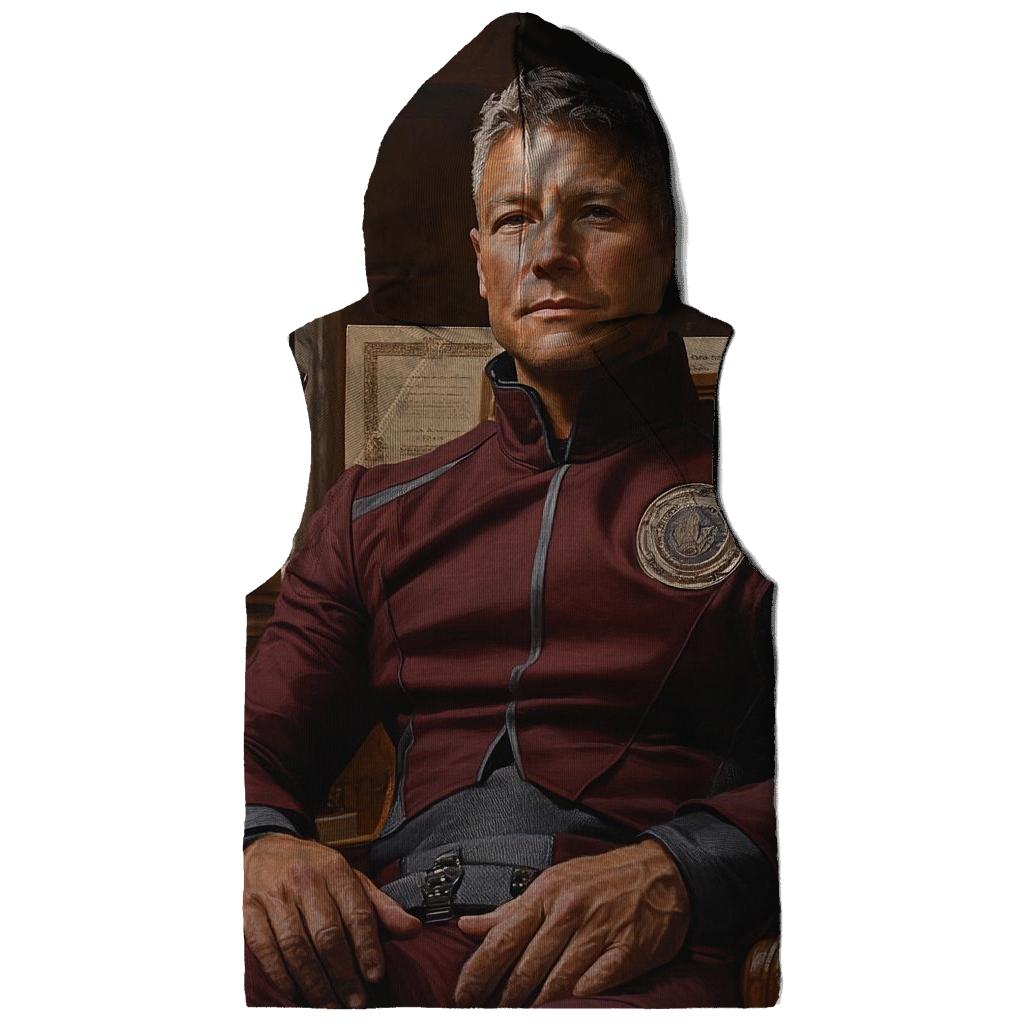Patrick Stewart: Regal Resolve Of The Cerebral Sovereign hoodies fashion