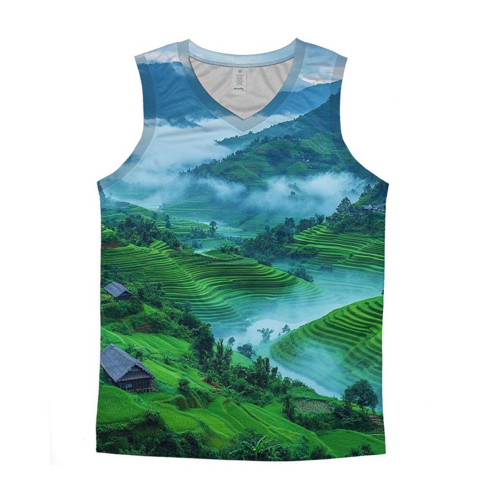 Banaue Rice Terraces - Banaue trendy fitted tank tops