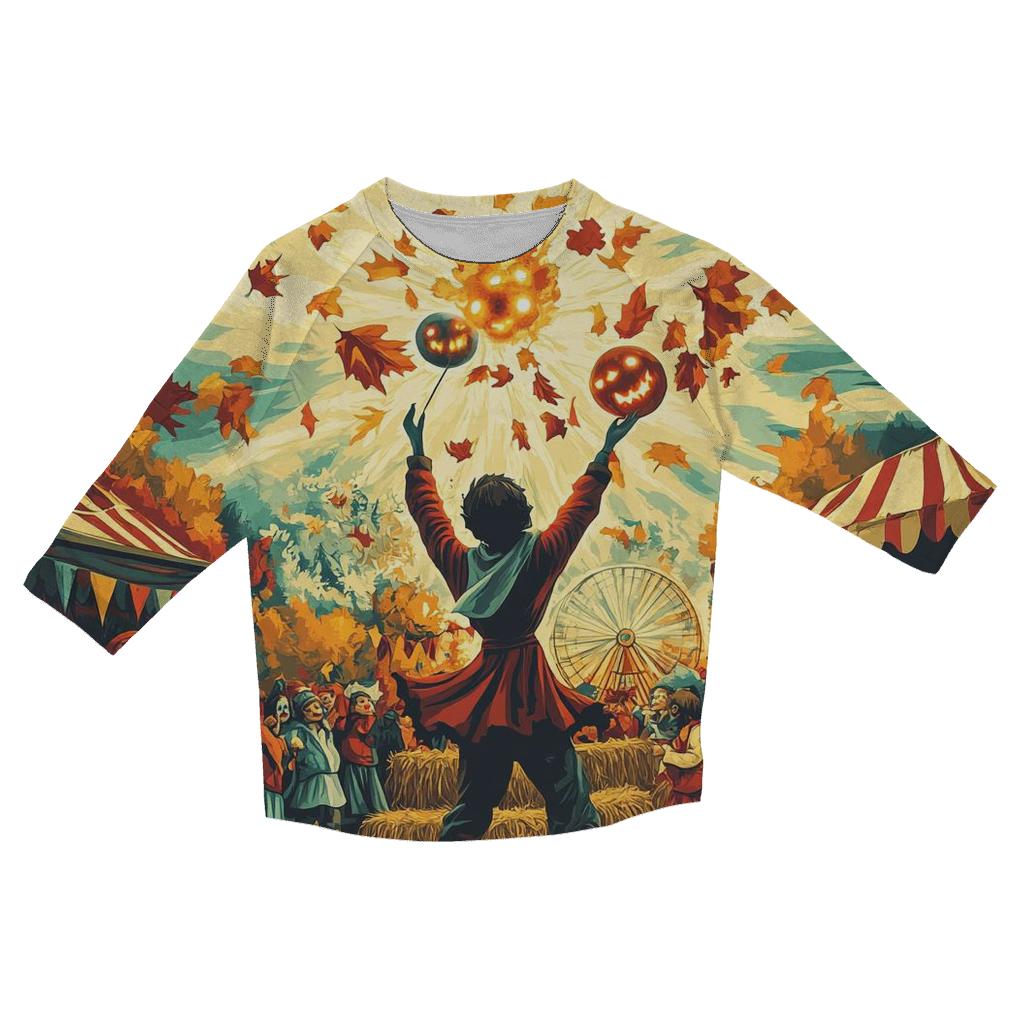 Autumn Fairground Specter Midstage personalized 3/4 sleeve tees