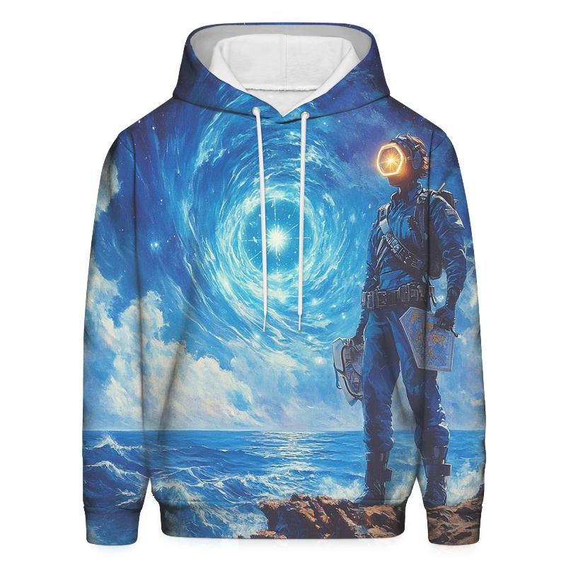 John Krasinski: Quiet Pioneer Of The Elastic Frontier embroidered hoodies