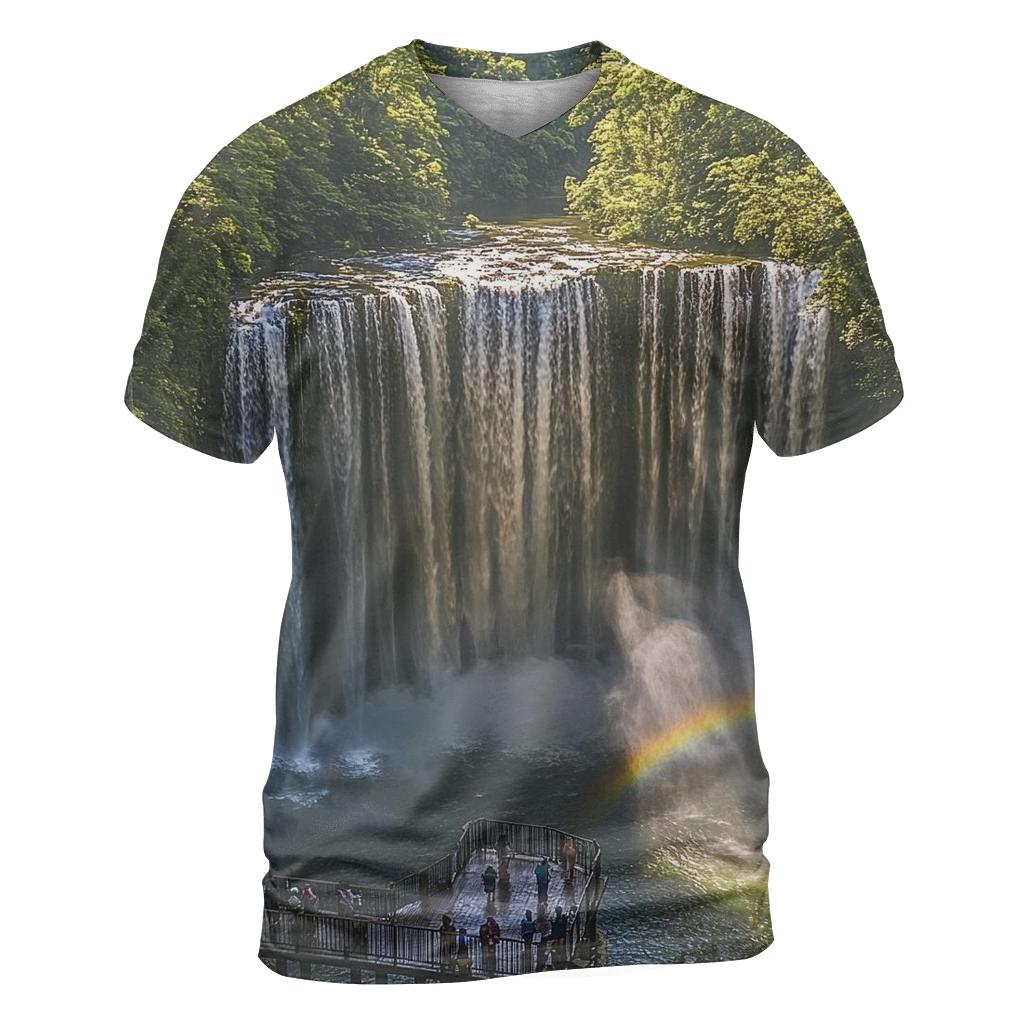 Iguazu Falls - Puerto Iguazu unique graphic print tees