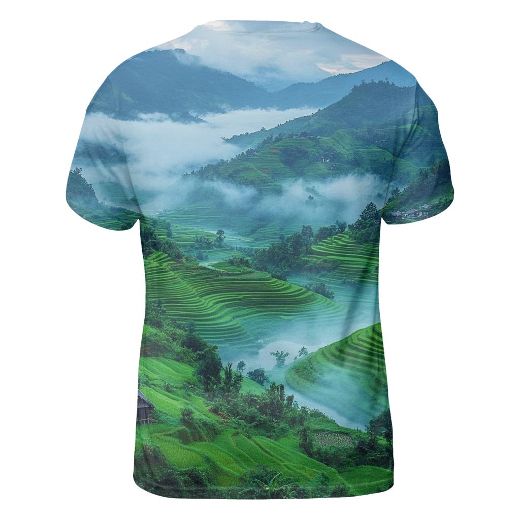 Banaue Rice Terraces - Banaue statement graphic shirts