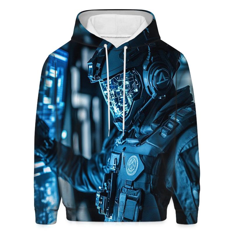 Cobie Smulders: Tactical Sentinel Of Shielded Resolve lightweight hoodies