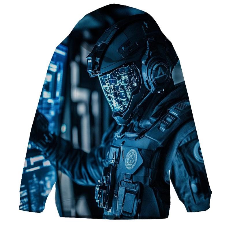 Cobie Smulders: Tactical Sentinel Of Shielded Resolve lightweight hoodies