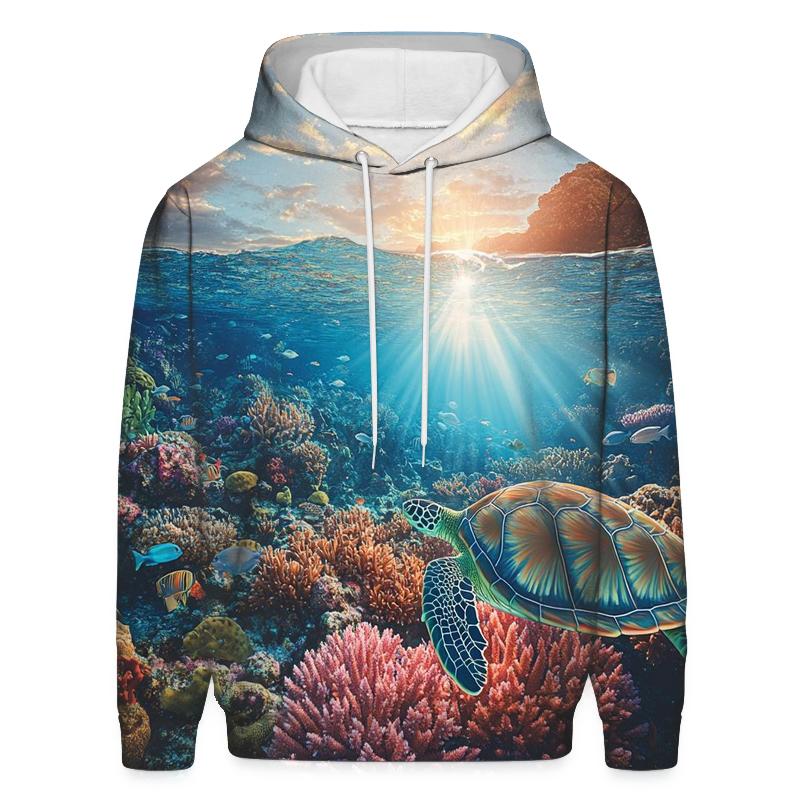 Great Barrier Reef - Cairns lightweight hoodies