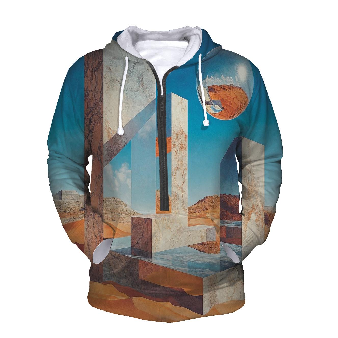 Salvador Dali Inspired Desert Dreams hoodies fashion