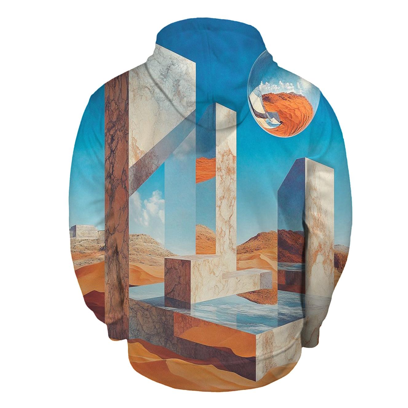 Salvador Dali Inspired Desert Dreams hoodies fashion