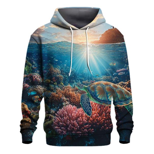 Great Barrier Reef - Cairns heavyweight hoodies
