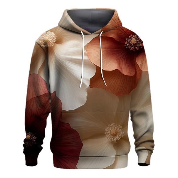 Georgia OKeeffe Inspired Desert Flowers heavyweight hoodies