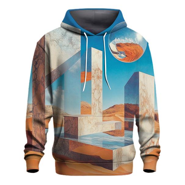 Salvador Dali Inspired Desert Dreams graphic hoodies