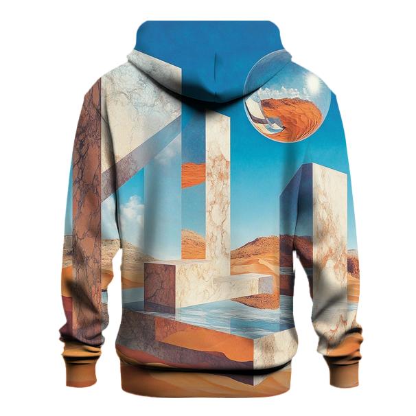 Salvador Dali Inspired Desert Dreams graphic hoodies